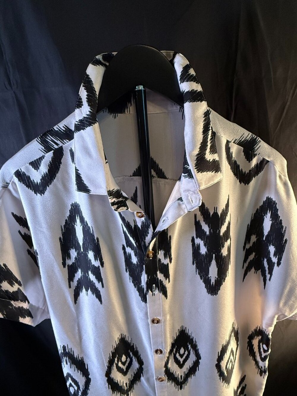 Boutique "Lady of Lesuire" Maxi Shirt Dress (L) NWOT